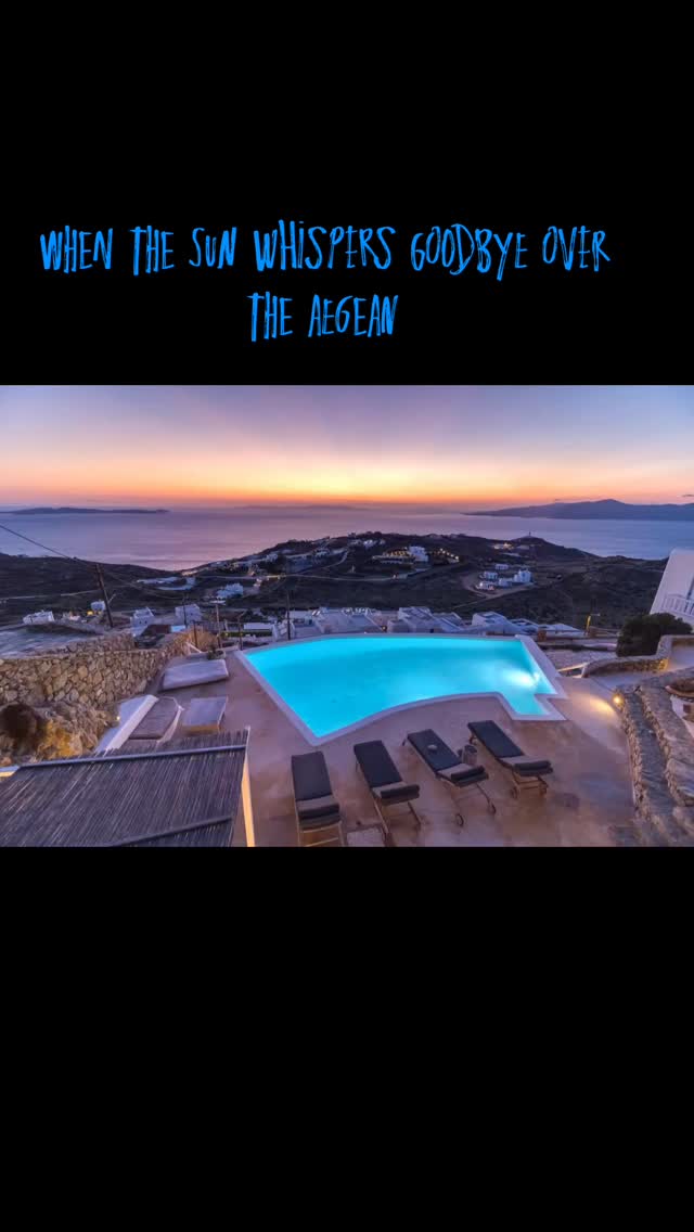 #mykonos #greekislands #villaaquata #luxuryvilla #greece #cyclades #aegean #summer2025 #celebrity