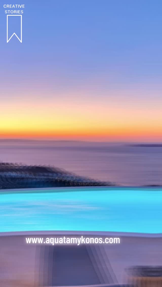 “Own the Sunset – Mykonos Like You’ve Never Seen It”#mykonos #greekislands #luxuryvilla #greece #cyclades